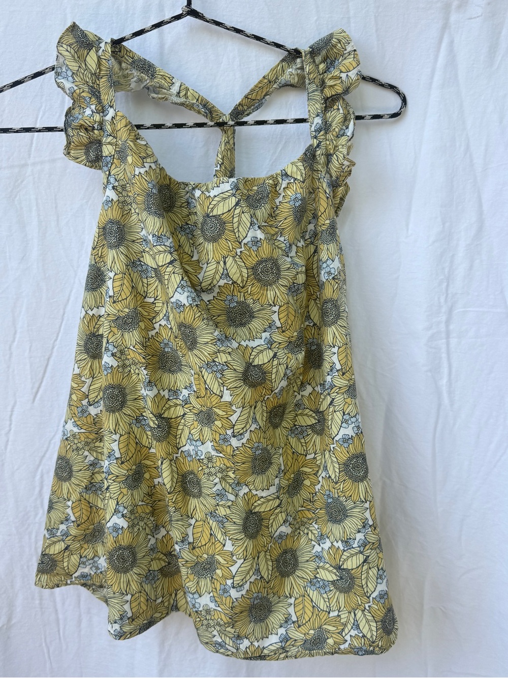 Sigrid Olsen Girl's Sleeveless Sun Dress Sunflowers Size 4T